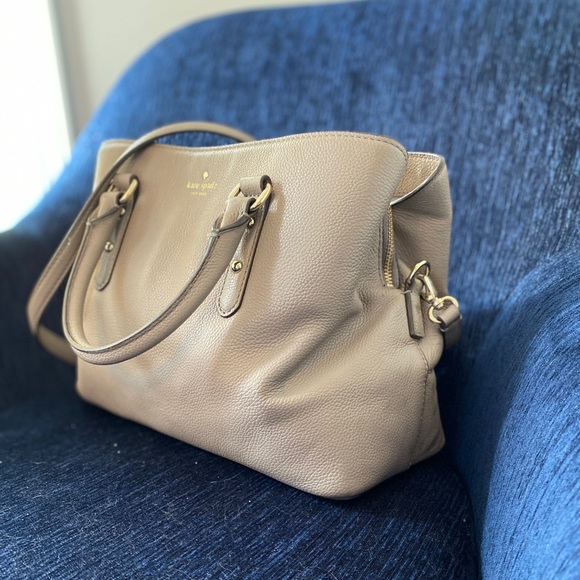 Kate Spade tan purse - Picture 2 of 7